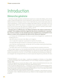 Réussir en production d'écrits