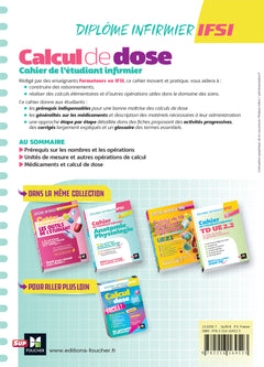 Cahier de l'étudiant Infirmier - Calcul de doses