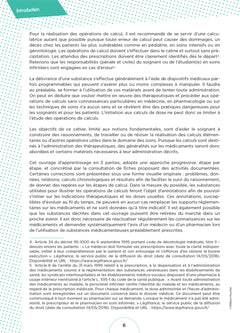 Cahier de l'étudiant Infirmier - Calcul de doses