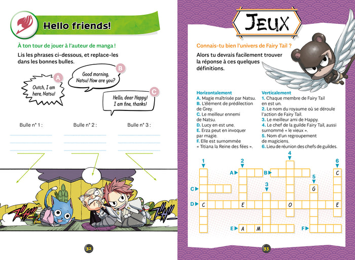 Fairy Tail - Jeux de vacances 2024