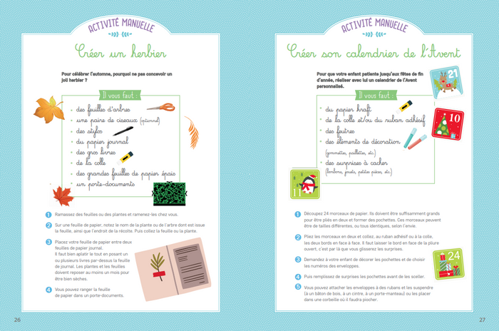 Mon grand cahier Montessori d'activités pour toute l'année