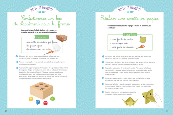 Mon grand cahier Montessori d'activités pour toute l'année