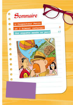 L'inspecteur Petit et l'Aimant infernal - CE1 et CE2 - Cahier de vacances 2025