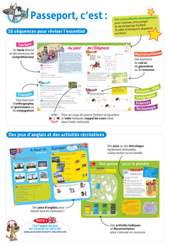 Passeport - Du CM1 au CM2 9/10 ans - Cahier de vacances 2024