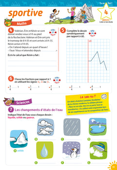 Passeport - Du CM2 à la 6ème 10/11 ans - Cahier de vacances 2026