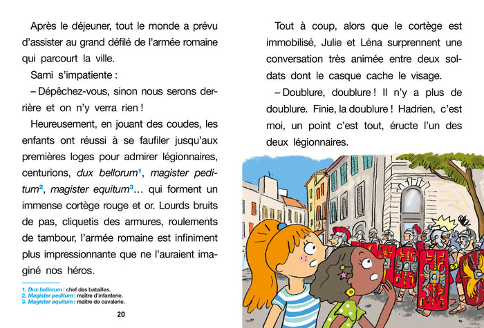 Sami et Julie Roman CE2 Complot dans les arènes