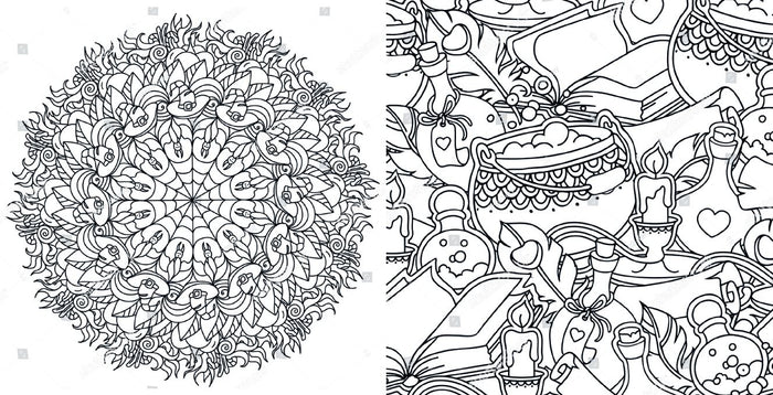 Mandalas Sorcières