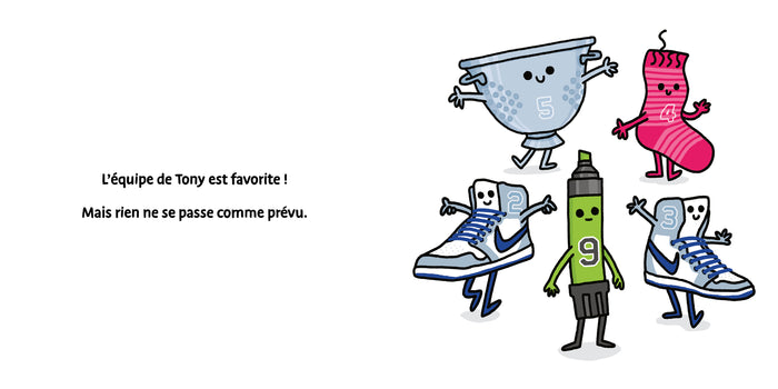 Tony le marqueur est en colère