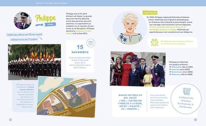 Les rois et reines des belges