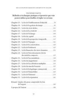 Les 32 lois incroyables de l'argent et du succès