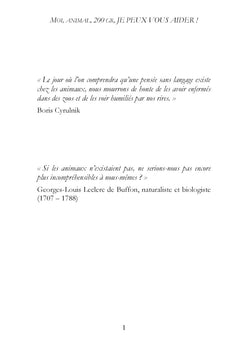 Moi, animal, 200 gr, je peux vous aider !