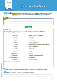Reading guide -West side story