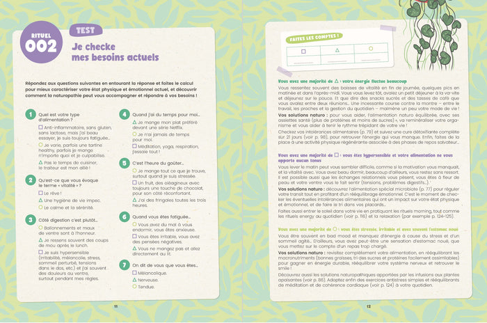 Mon cahier 100 rituels naturo