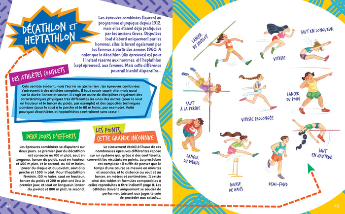 L'athlétisme raconté aux enfants
