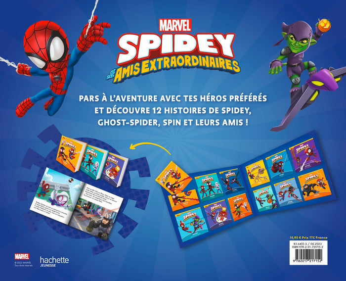 Spidey et ses amis extraordinaires - Coffret - Les 12 livres de tes héros Vol. 1