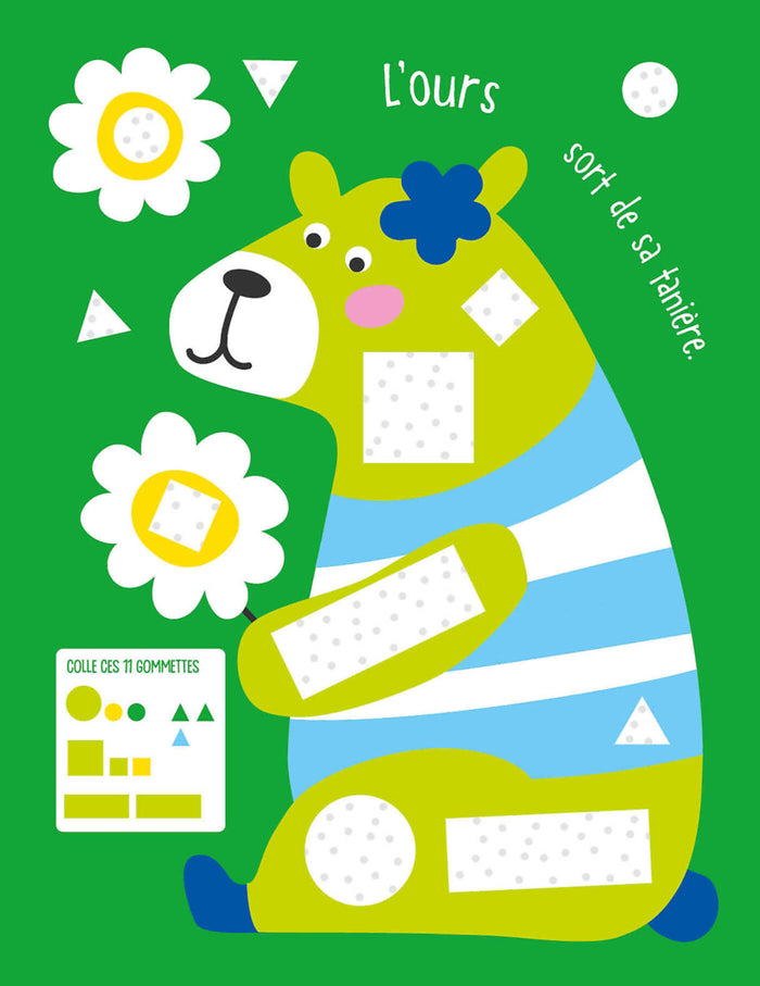 Mon cahier de gommettes - Les saisons