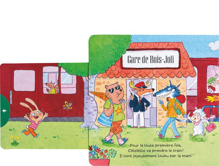 Une aventure en train