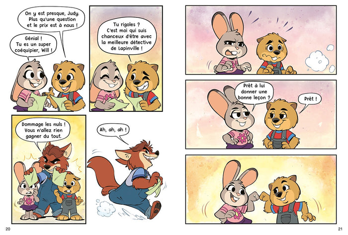 Disney BD Fin de CP-CE1 - Zootopie - Opération école !