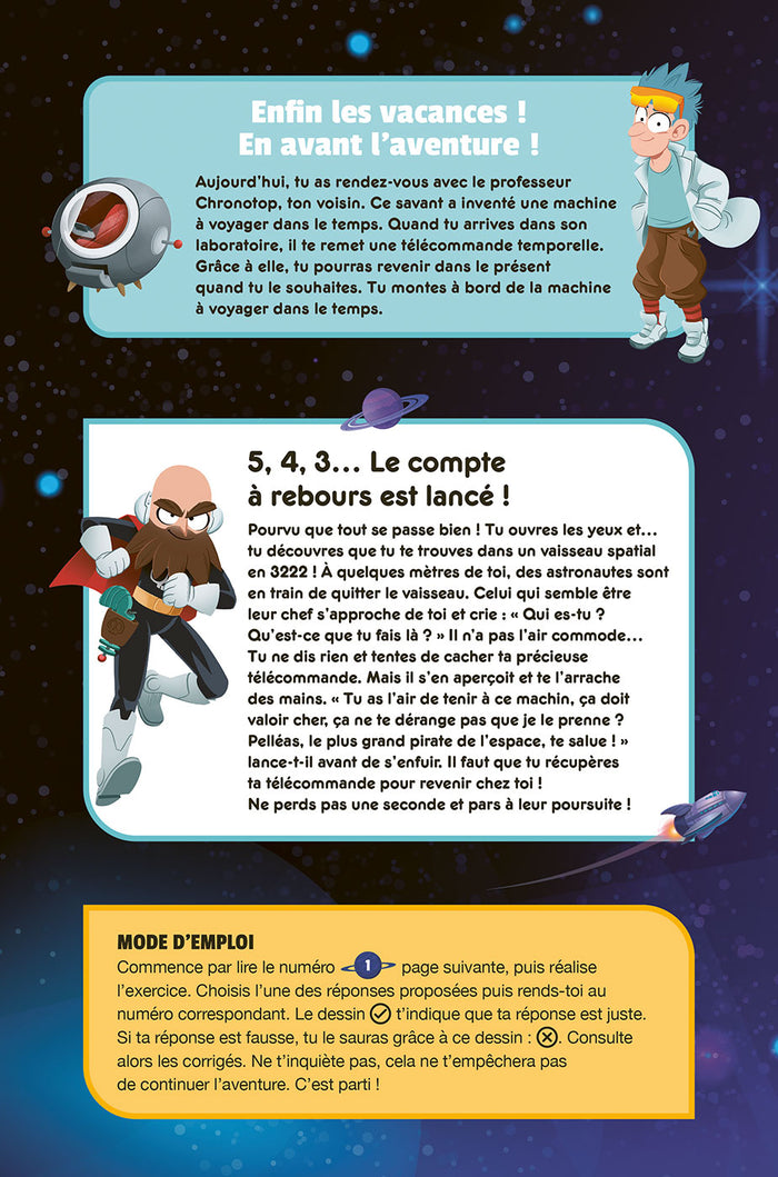 Cahier de vacances dont tu es le héros 2025 - Les incollables - CE1 au CE2