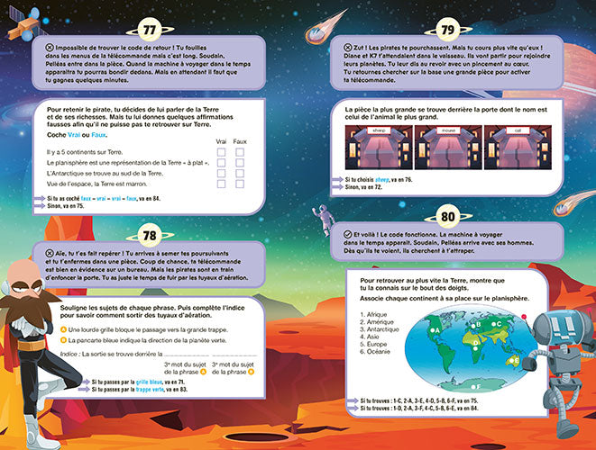 Cahier de vacances dont tu es le héros 2025 - Les incollables - CE1 au CE2