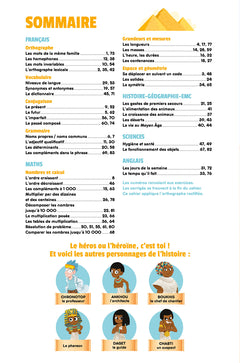 Cahier de vacances dont tu es le héros 2025 - Les incollables - CE2 au CM1