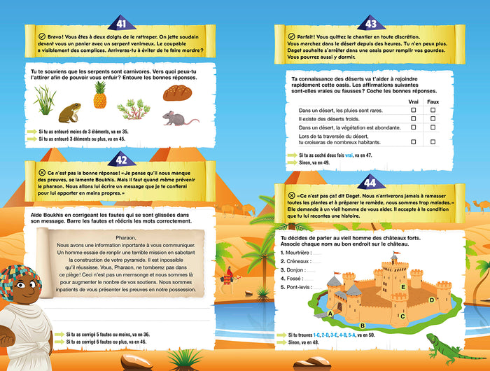 Cahier de vacances dont tu es le héros 2025 - Les incollables - CE2 au CM1