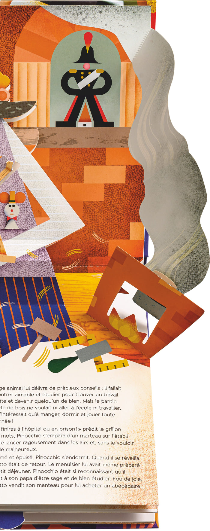 Pinocchio livre animé