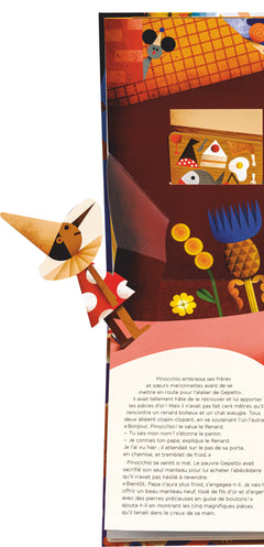 Pinocchio livre animé