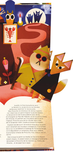 Pinocchio livre animé