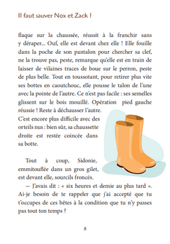 Roman AU GALOP, une année à cheval - Il faut sauver Nox et Zach