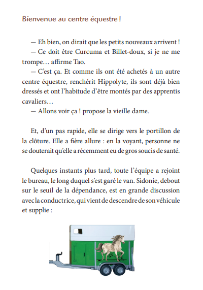 Bienvenue au centre équestre !