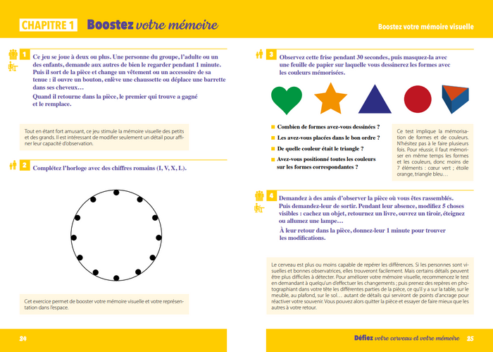 Défiez votre cerveau et votre mémoire