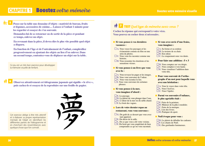 Défiez votre cerveau et votre mémoire