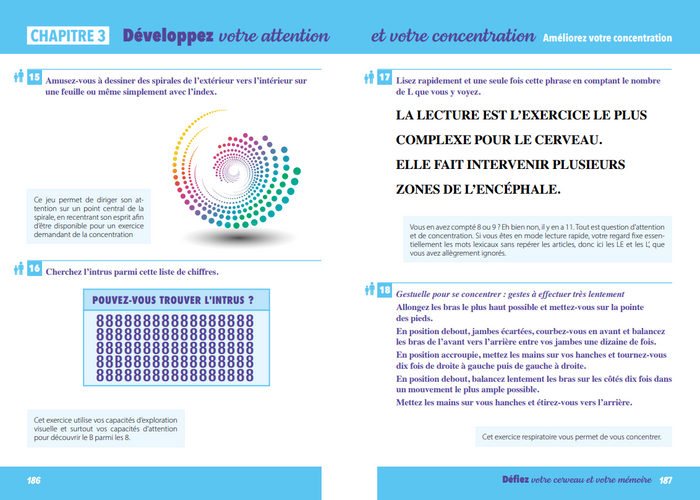 Défiez votre cerveau et votre mémoire