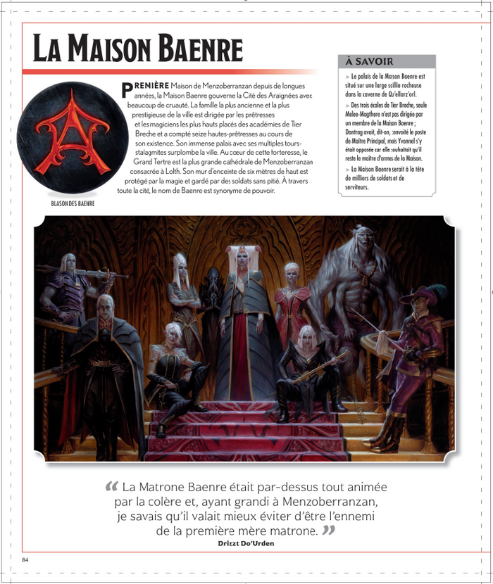 L'encyclopédie visuelle Dungeons & Dragons - La Légende de Drizzt