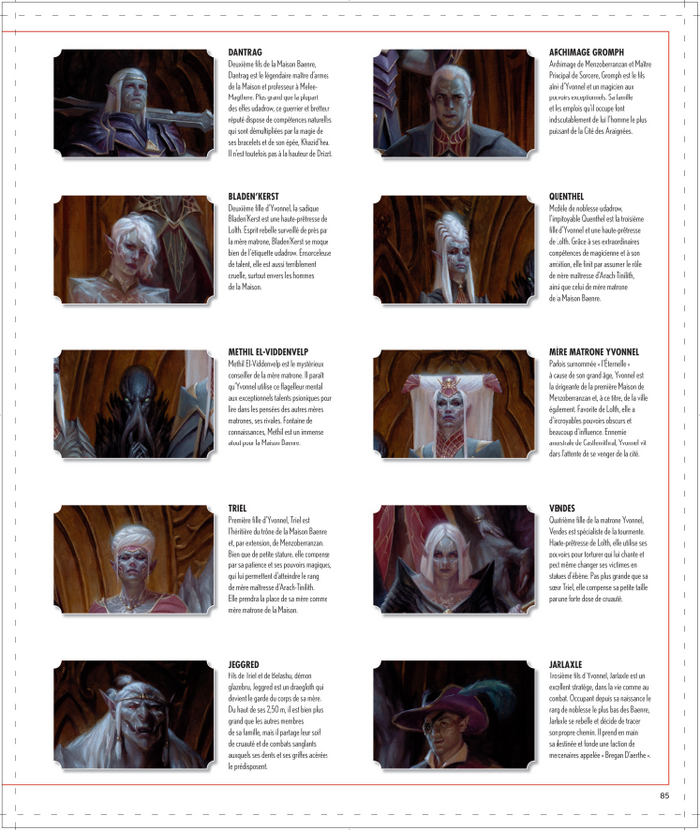 L'encyclopédie visuelle Dungeons & Dragons - La Légende de Drizzt