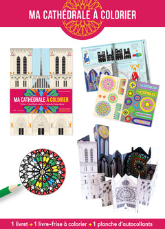 Ma cathédrale à colorier
