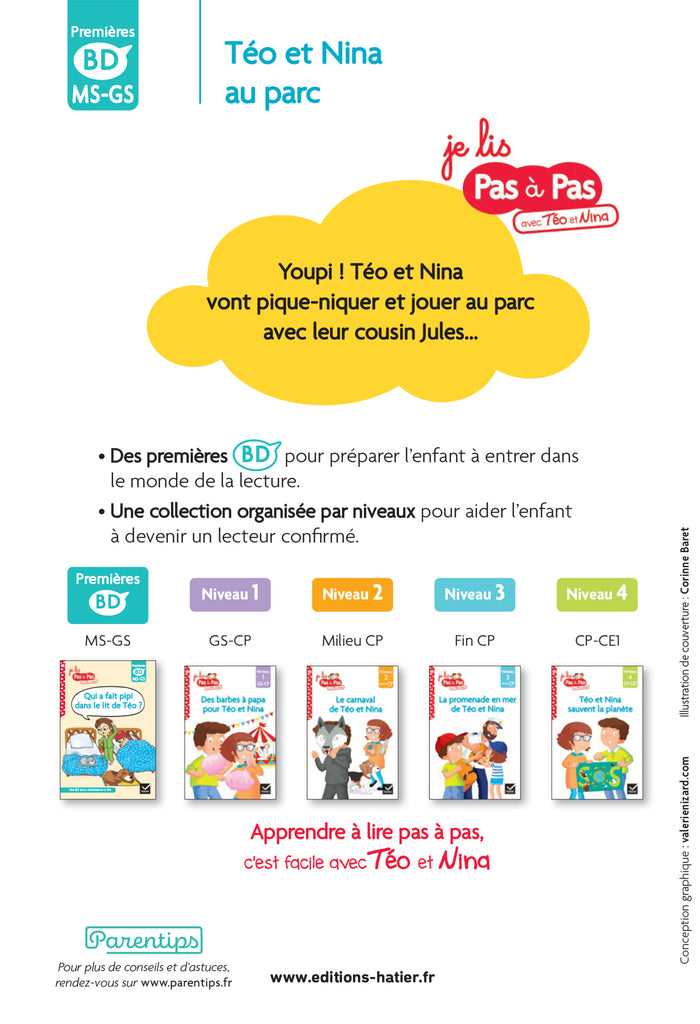 Téo et Nina au parc - MS-GS