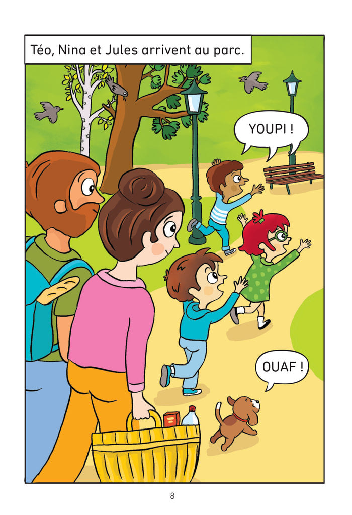 Téo et Nina au parc - MS-GS