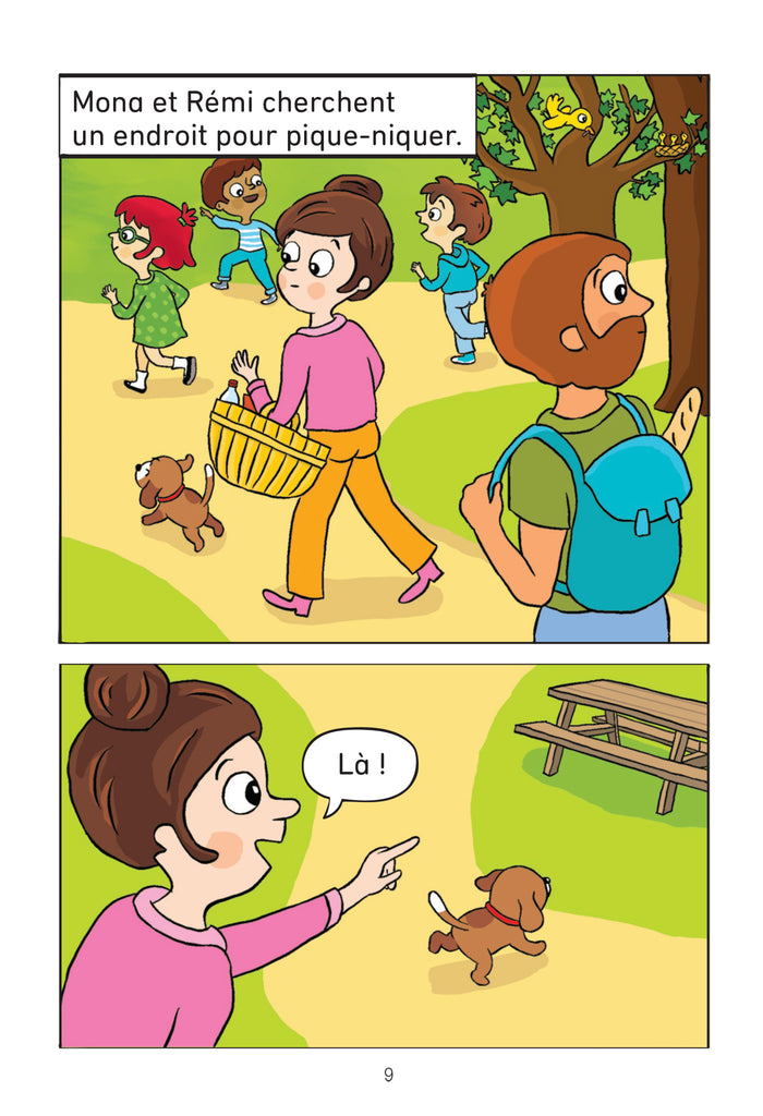 Téo et Nina au parc - MS-GS