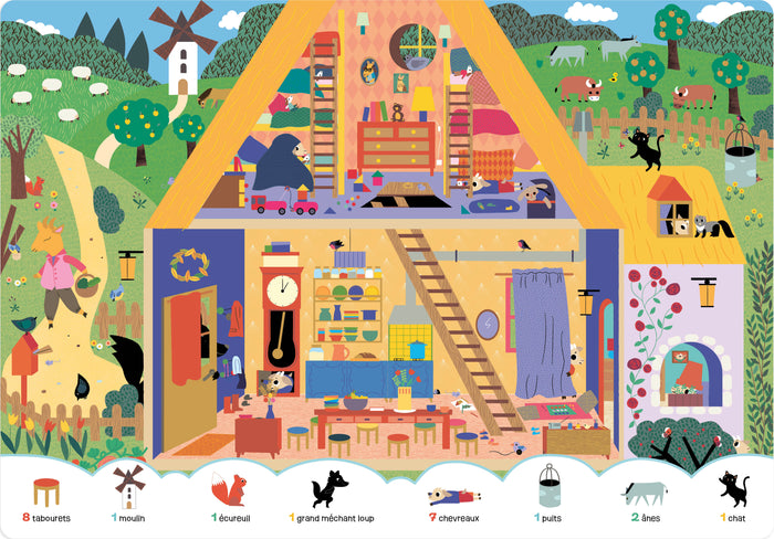 Mon tout premier cherche et trouve - le grand méchant loup