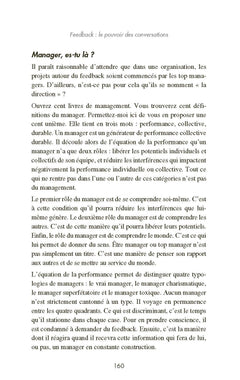 Feedback : le pouvoir des conversations