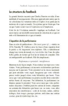 Feedback : le pouvoir des conversations