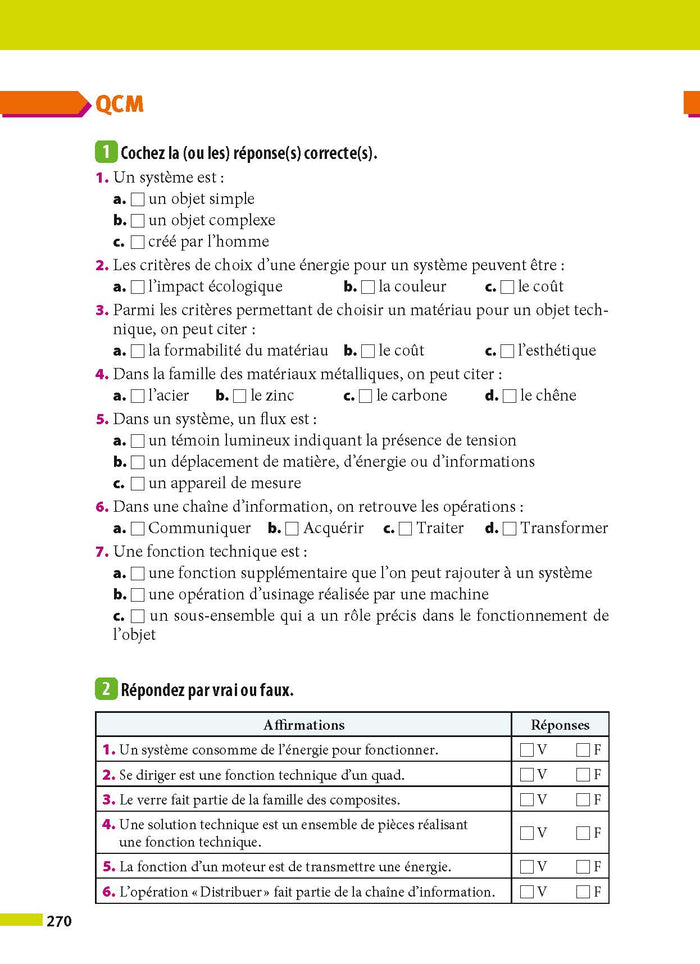 Physique-Chimie - SVT - Techno 3e - ABC Réussite - Le Brevet efficace - Cours, Méthode, Exercices - Brevet 2024