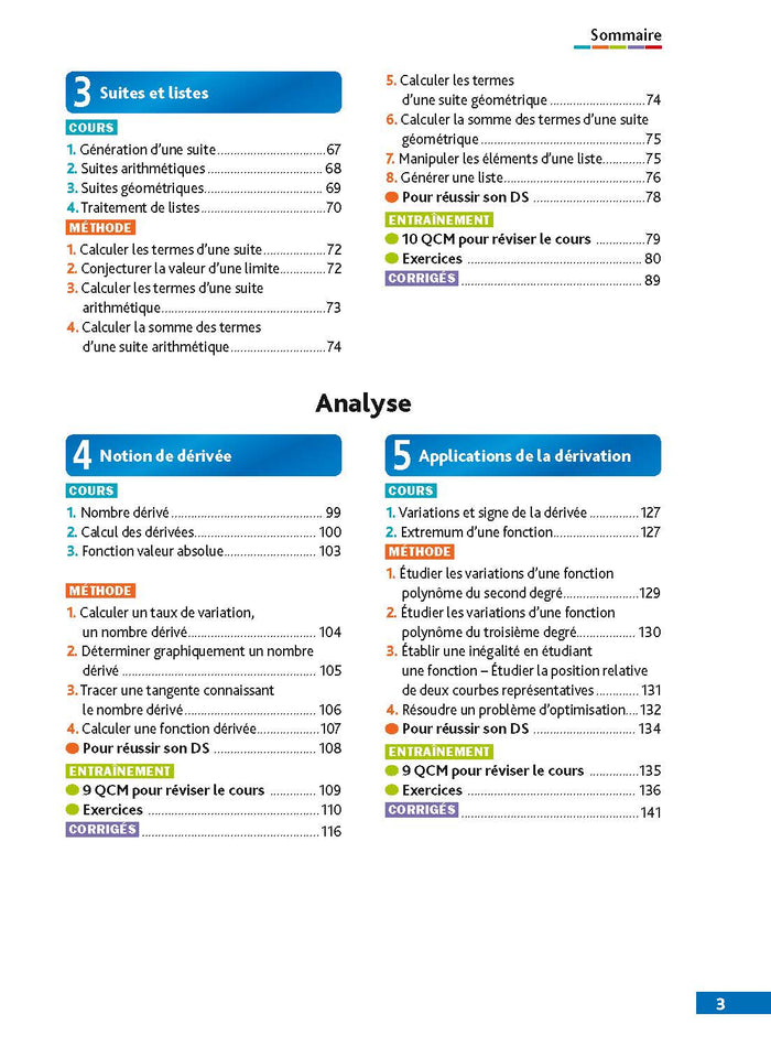 Mes années Bac - Spécialité Maths 1ère