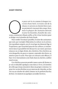 Les clairières de ma vie