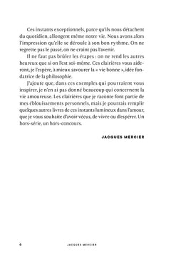 Les clairières de ma vie