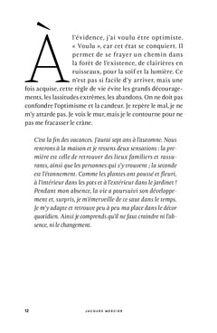 Les clairières de ma vie