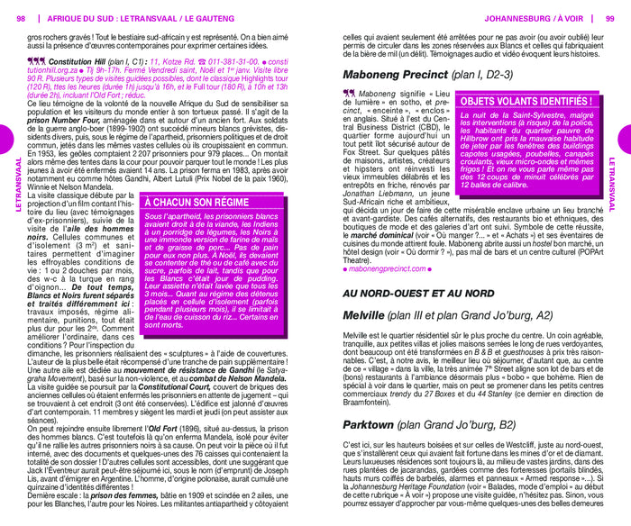 Guide du routard Afrique du Sud