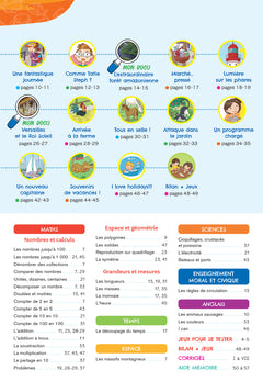 Cahier de vacances 2024 du CE1 vers le CE2